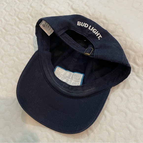 Bud Light 'Dilly Dilly' Hat Blue Adjustable Cap Beer Dad Unisex One Size Cotton - Picture 6 of 6